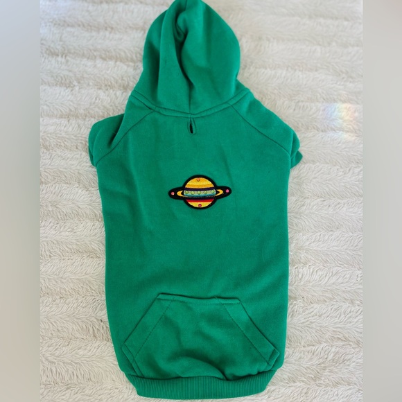 Warm Space Hoodie with Rhinestone Details - Picture 1 of 5